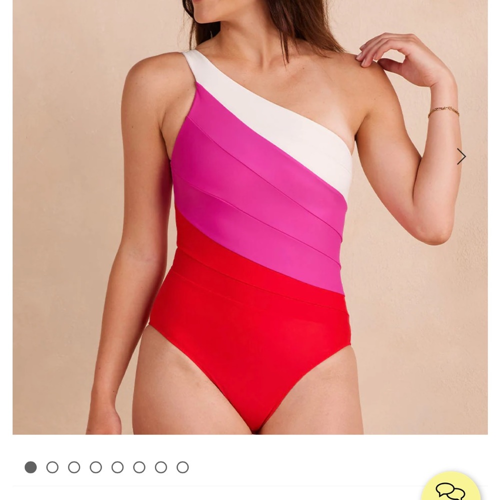 Summersalt The Sidestroke one shoulder bathing suit
